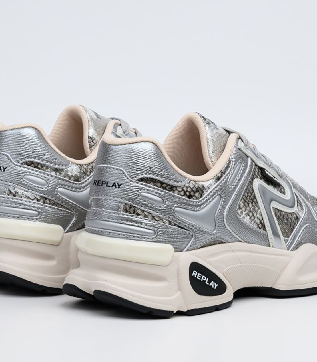 デスティニー メタリック スニーカー 詳細画像 シルバー 2